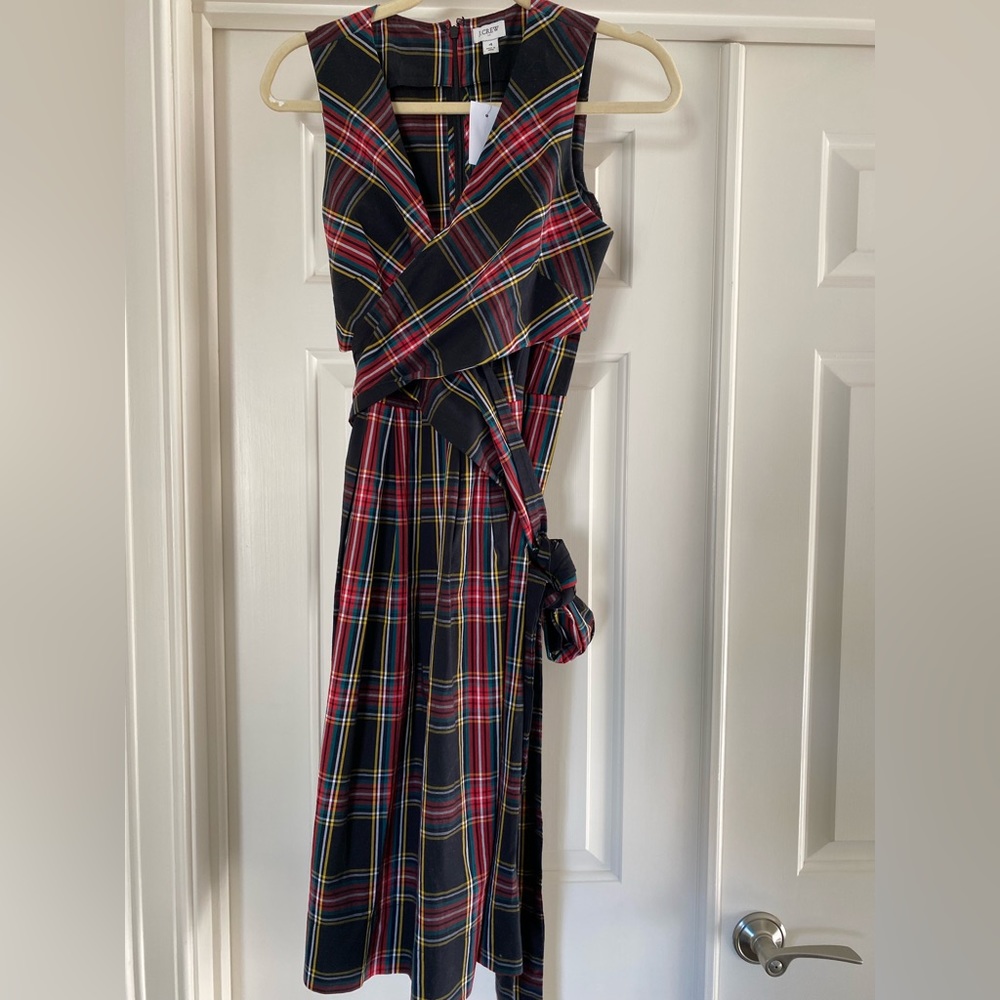 NWT Holiday Tartan plaid dress size 4